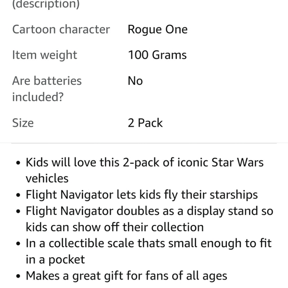 SEALED Star wars collectible rogue one the striker vs x wing fighter - Picture 3 of 8